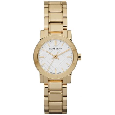 gold Burberry Watches for Women 